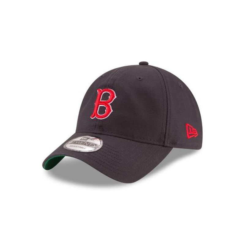 MLB Boston Red Sox Waxed Cooperstown 9Twenty Adjustable (EUN4226) - Blue New Era Caps